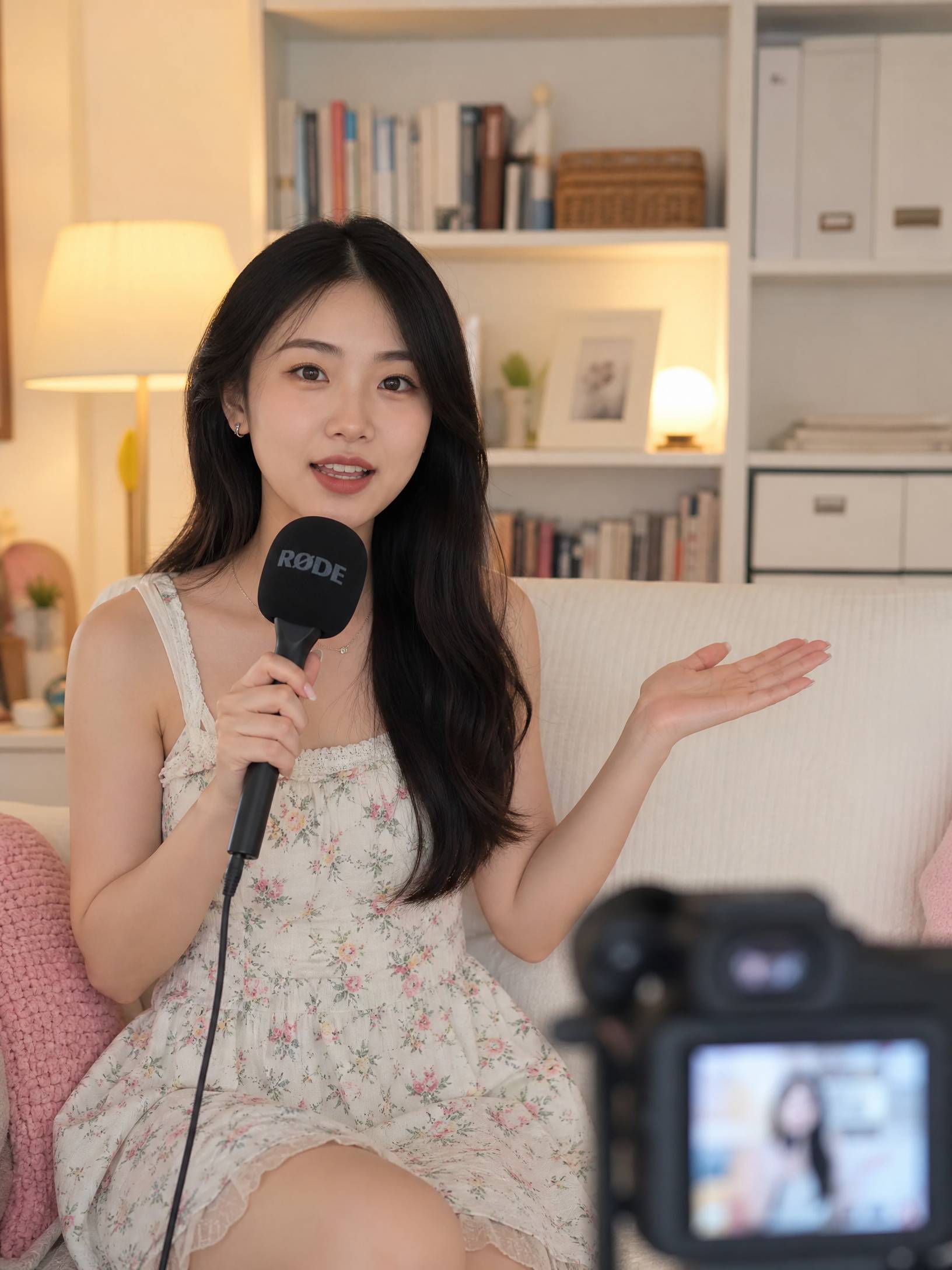 黑丝美妆博主